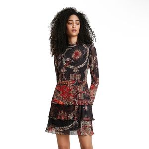 Desigual M. Christian Lacroix short layered dress in XS!